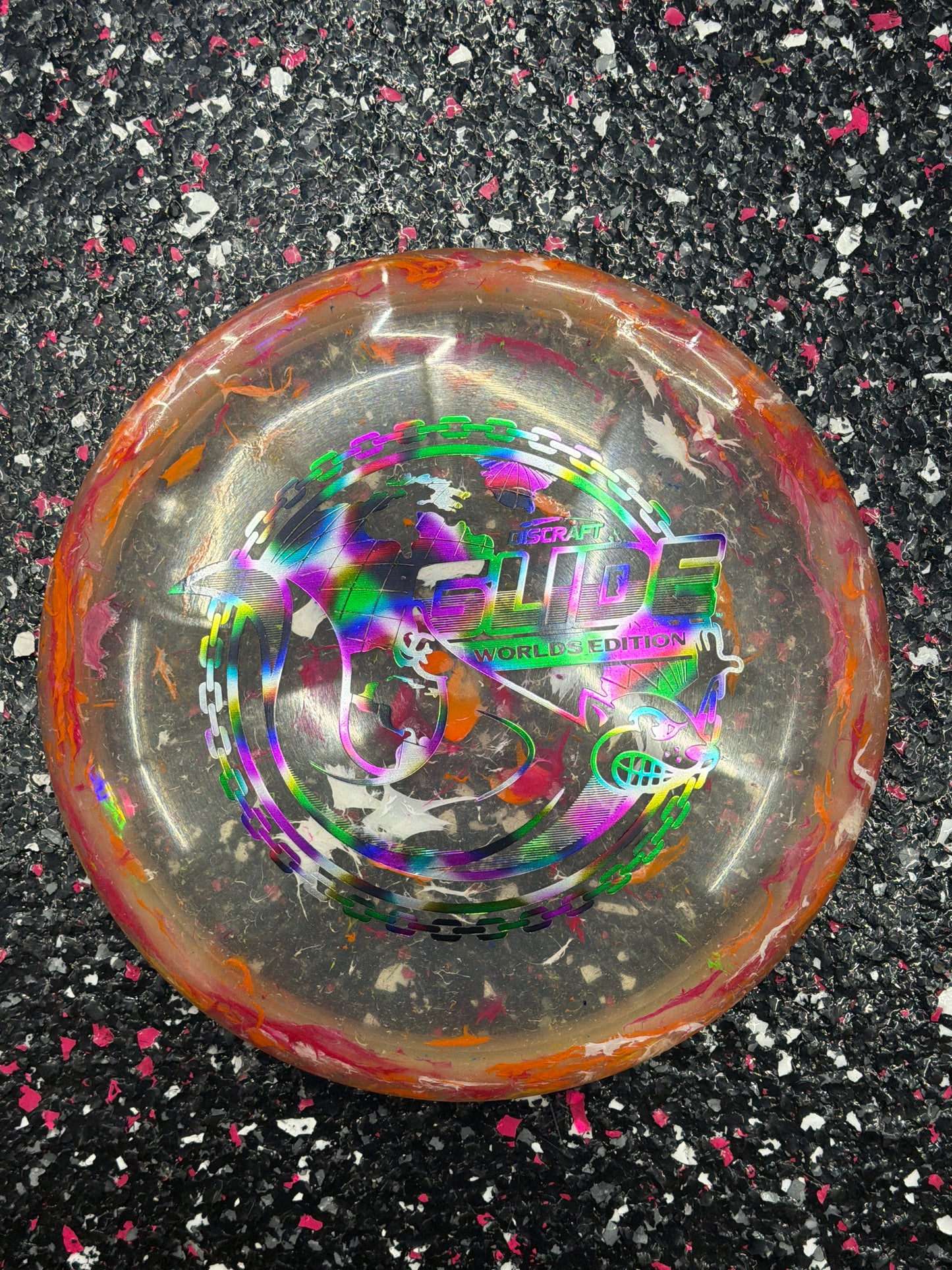 6/5/-3/1 |Discraft |2026 Worlds Z FLX Jawbreaker | Glide | Utility Disc