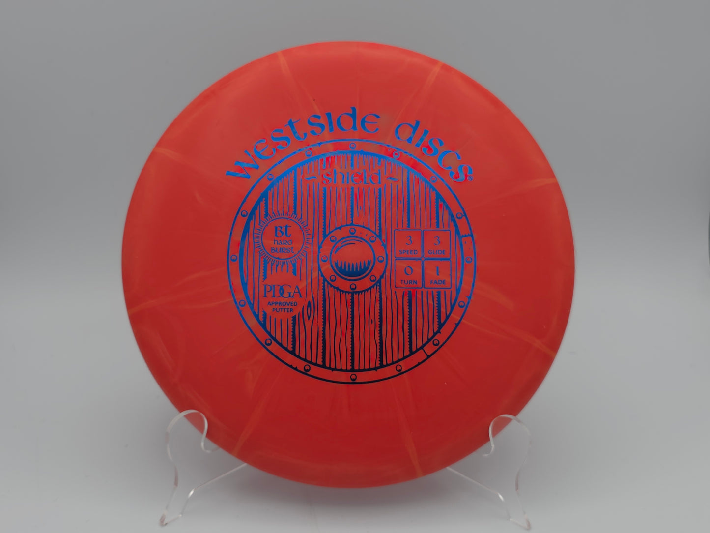 Westside Discs / BT Hard Burst Shield / Red/Yellow / | 3/3/0/1