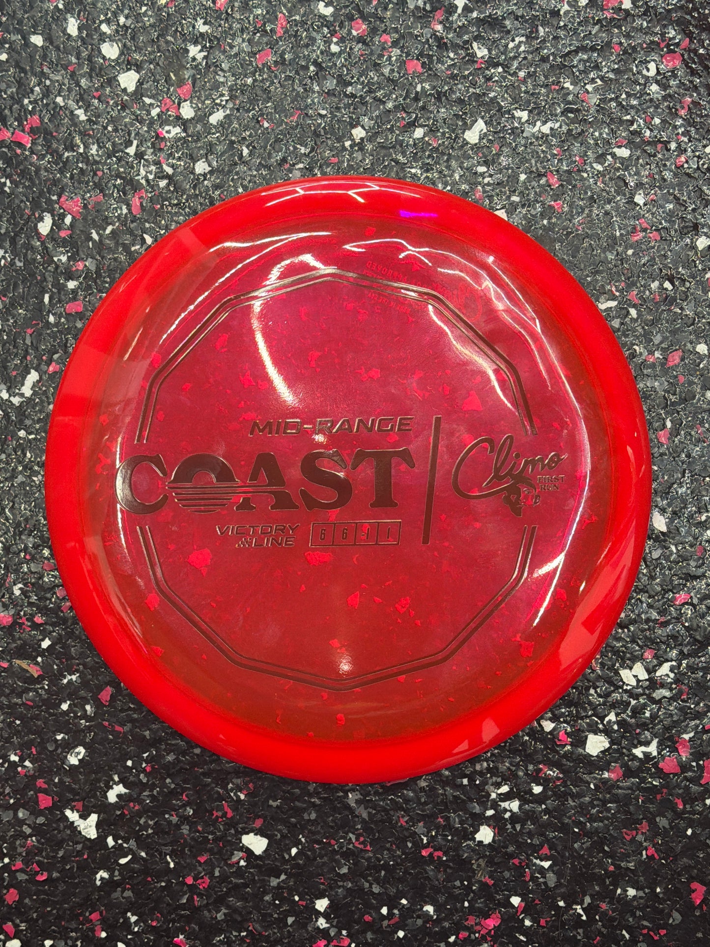 6/6/-1/1 Climo Discs Coast FIRST RUN- Victory Line