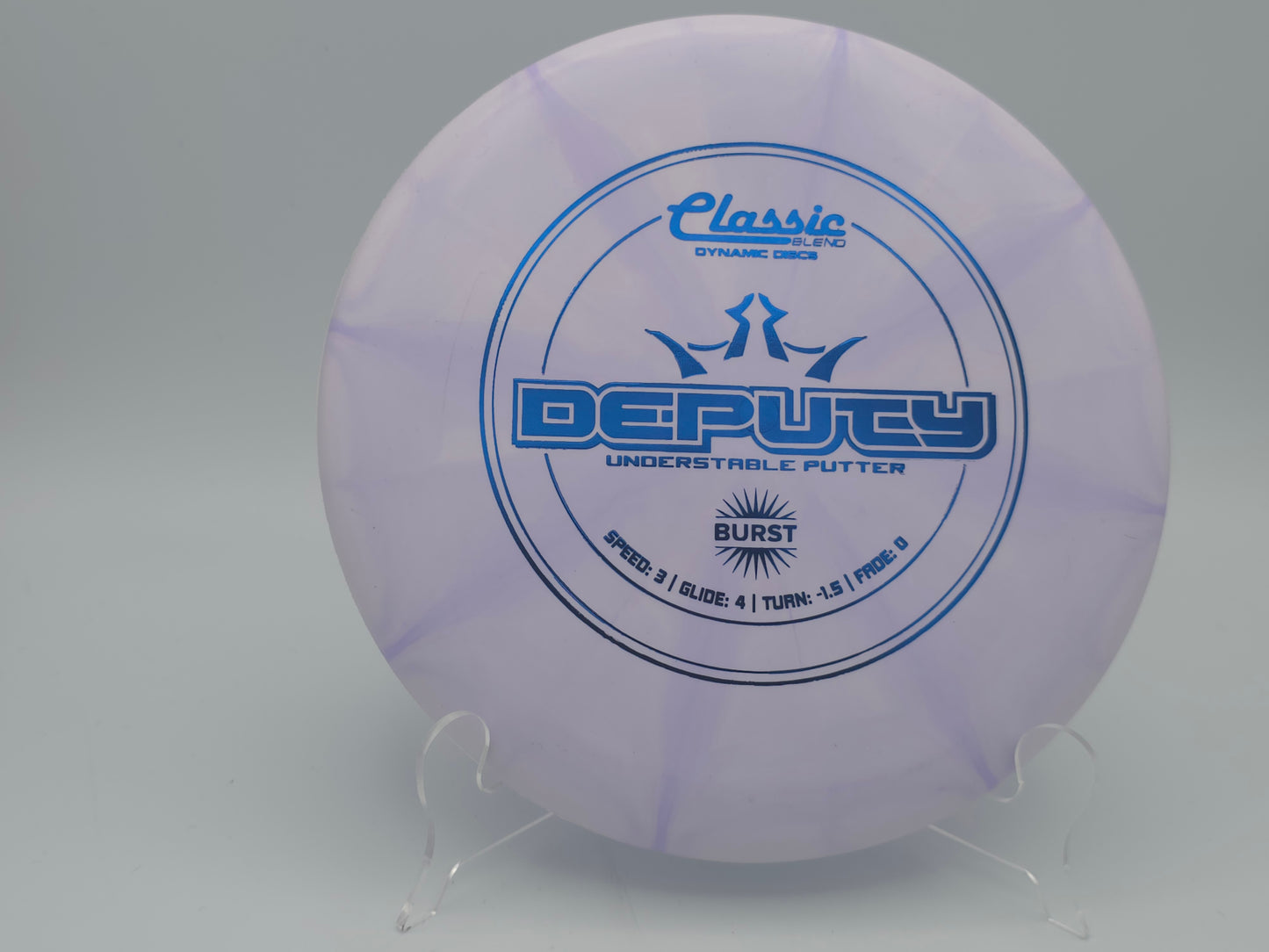 Dynamic Discs Burst Deputy / Classic Blend | 3/4/-1.5/0