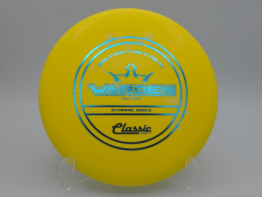 Dynamic Discs Warden / Yellow / Classic Soft | 2/4/0/0.5