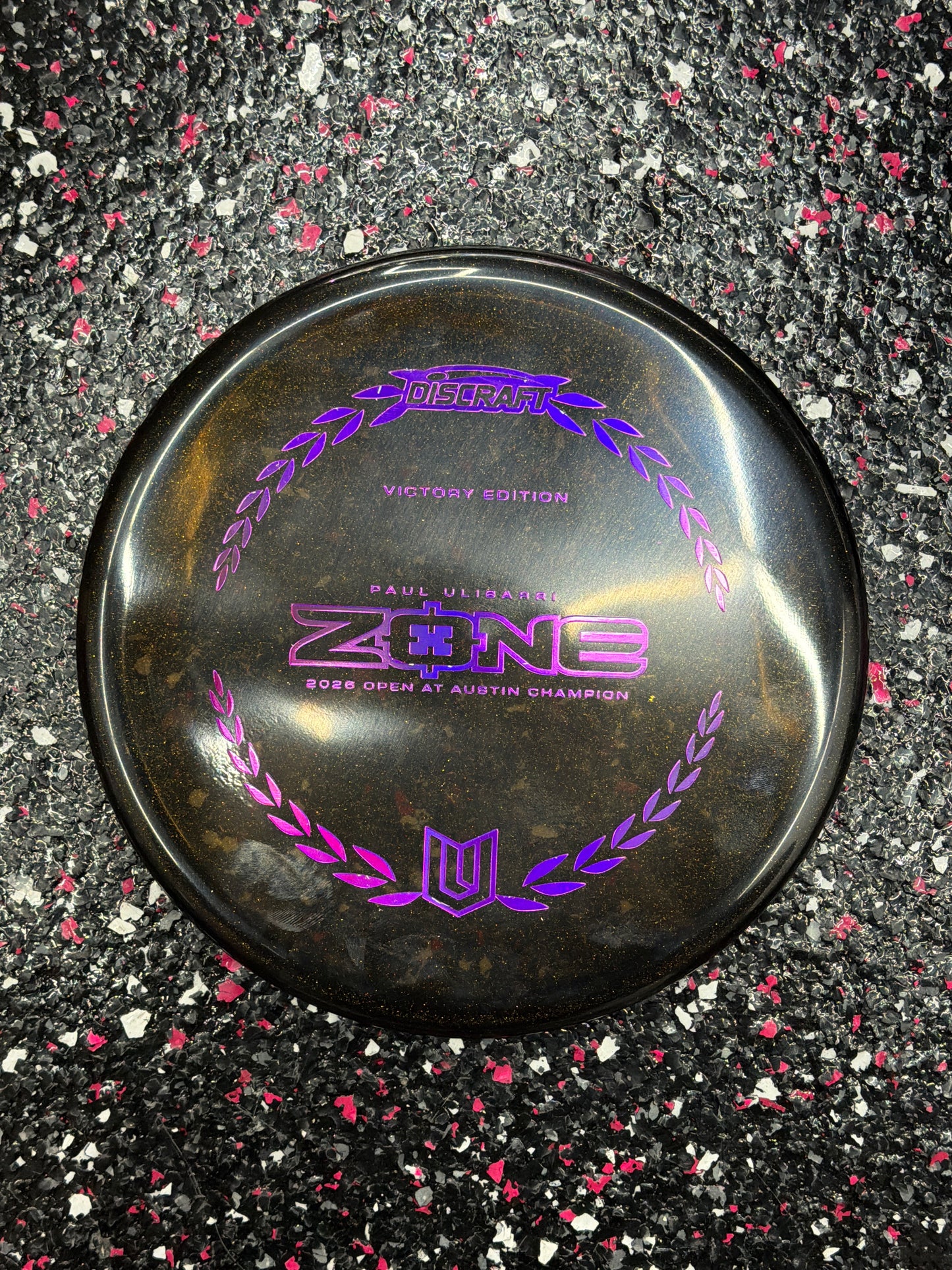 Discraft Zone | 4/3/0/3 | Midnight Shimmer Elite Z Paul Ulibarri Victory Edition