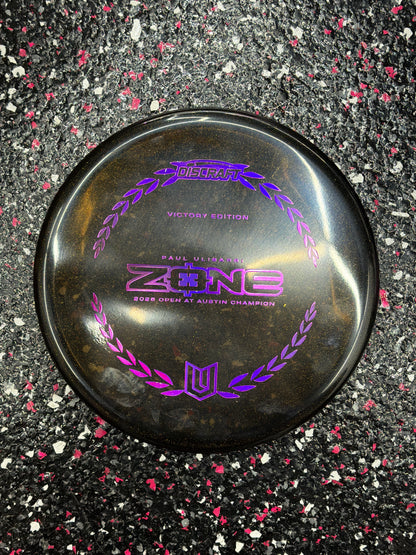 Discraft Zone | 4/3/0/3 | Midnight Shimmer Elite Z Paul Ulibarri Victory Edition