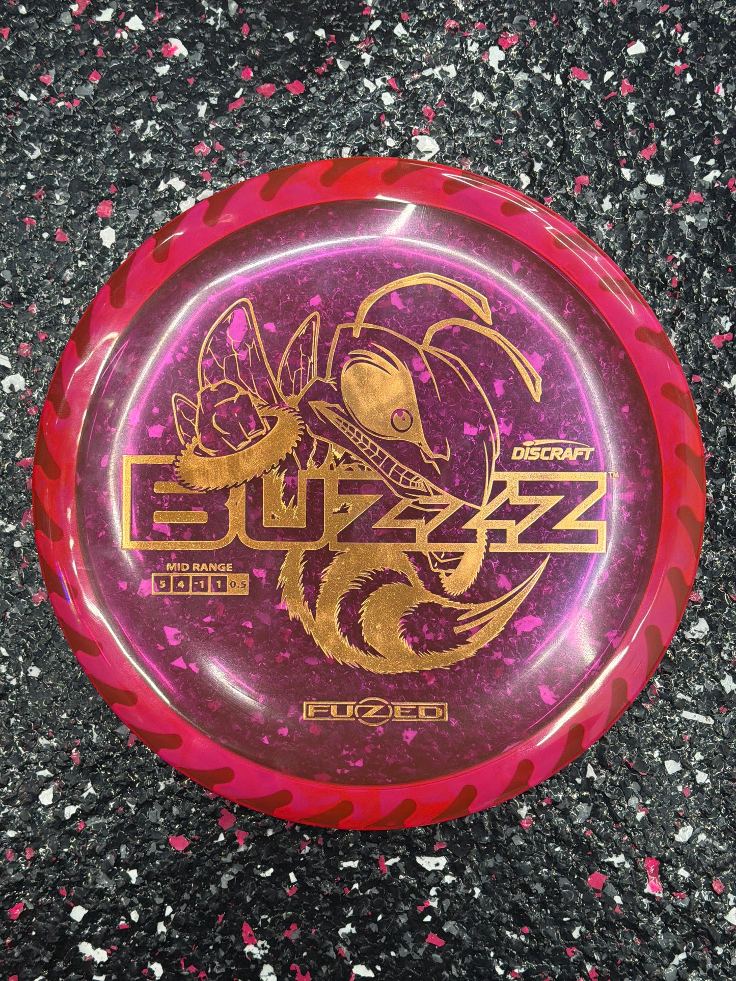 Discraft Buzzz | Fuzed Z BuzzzSaw |Tour Series Stiff CryZtal 5/4/-1/1