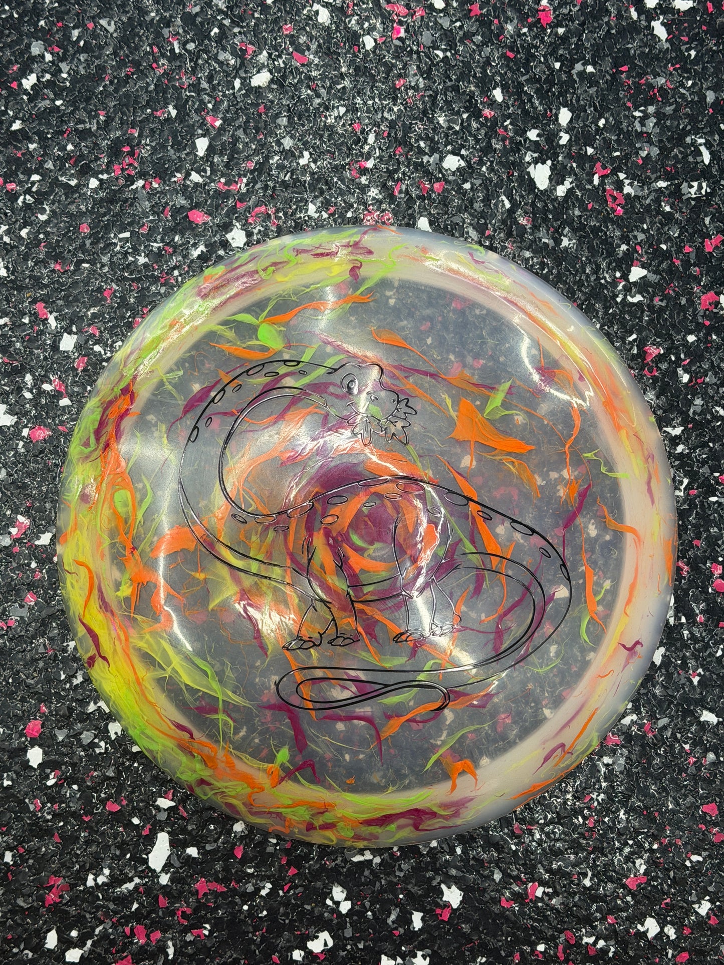 Dino Discs Diplodocus / Multicolor / Egg Shell / <150 Egg Shell | 8/5/-2/1