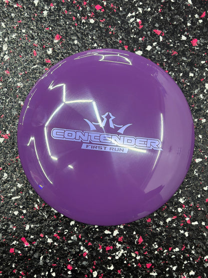 Dynamic Discs Fuzion Contender - First Run | 9 / 6 / -1 / 1