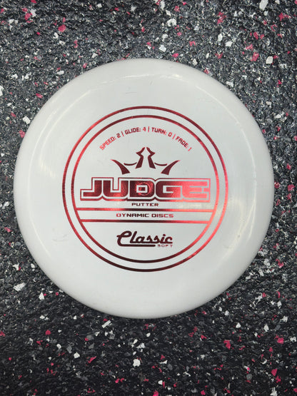 2/4/0/1 Dynamic Discs Judge - Classic Soft