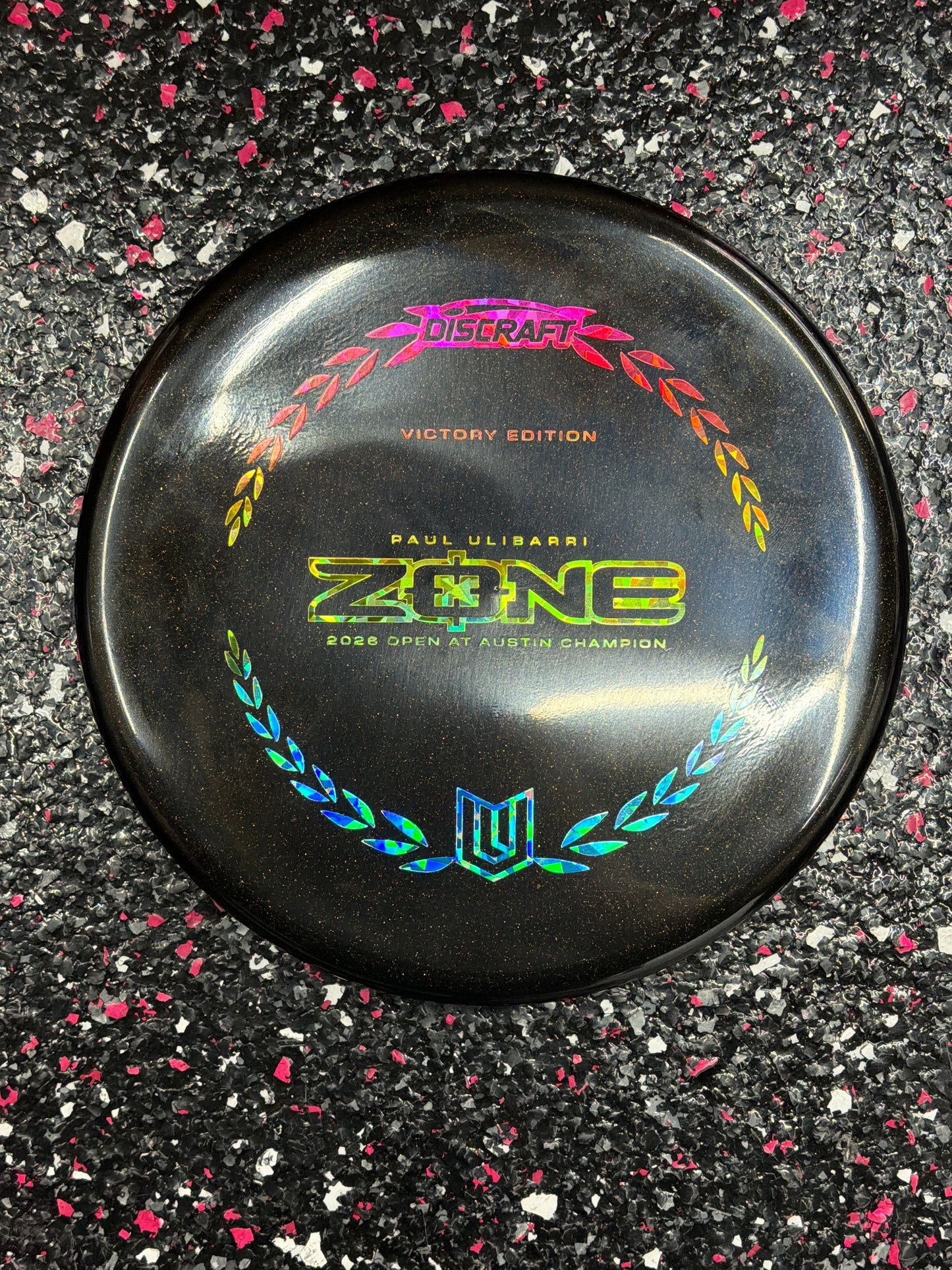 Discraft Zone | 4/3/0/3 | Midnight Shimmer Elite Z Paul Ulibarri Victory Edition