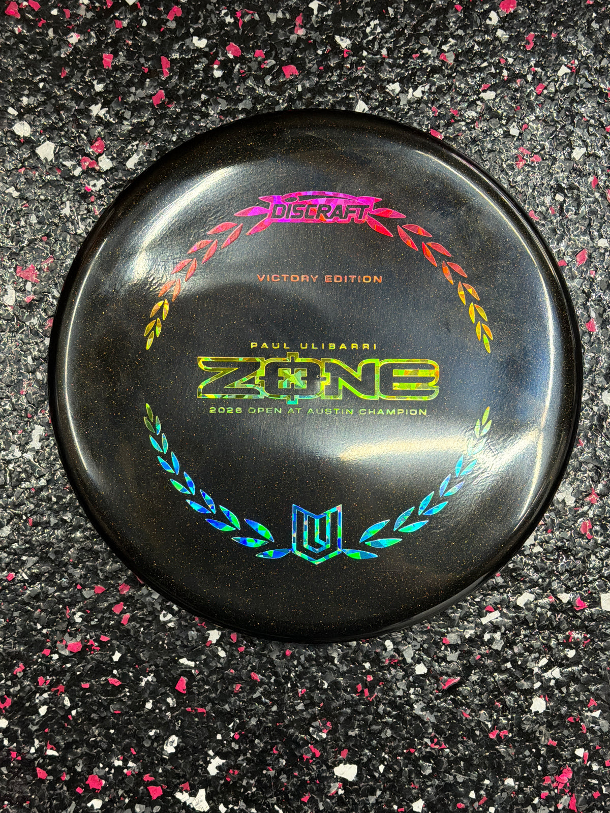 Discraft Zone | 4/3/0/3 | Midnight Shimmer Elite Z Paul Ulibarri Victory Edition