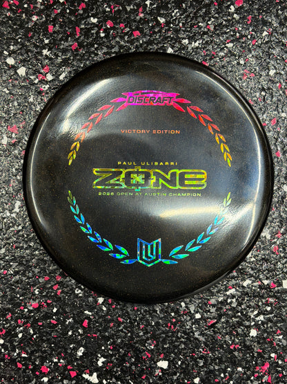 Discraft Zone | 4/3/0/3 | Midnight Shimmer Elite Z Paul Ulibarri Victory Edition
