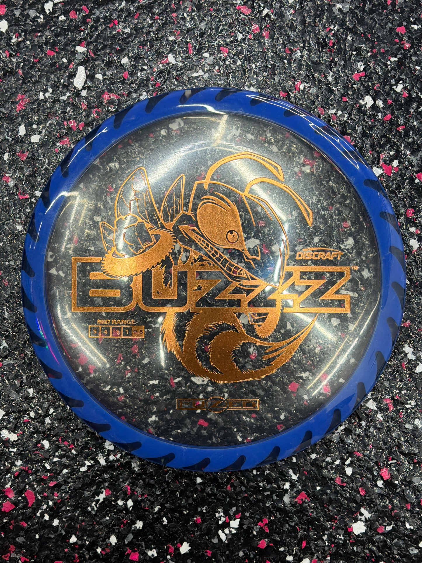 Discraft Buzzz | Fuzed Z BuzzzSaw |Tour Series Stiff CryZtal 5/4/-1/1