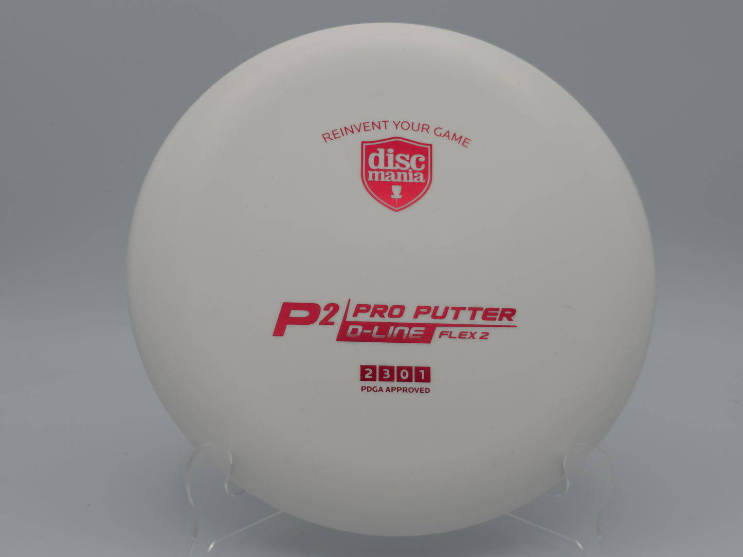 Discmania / Flex 2 D-Line P2 / White / | 2/3/0/1