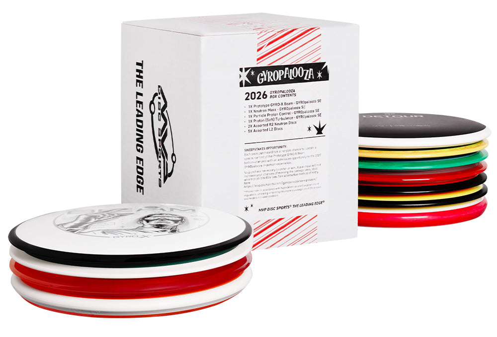 MVP 2026 GYROpalooza standard 11-disc retail box — official example photo