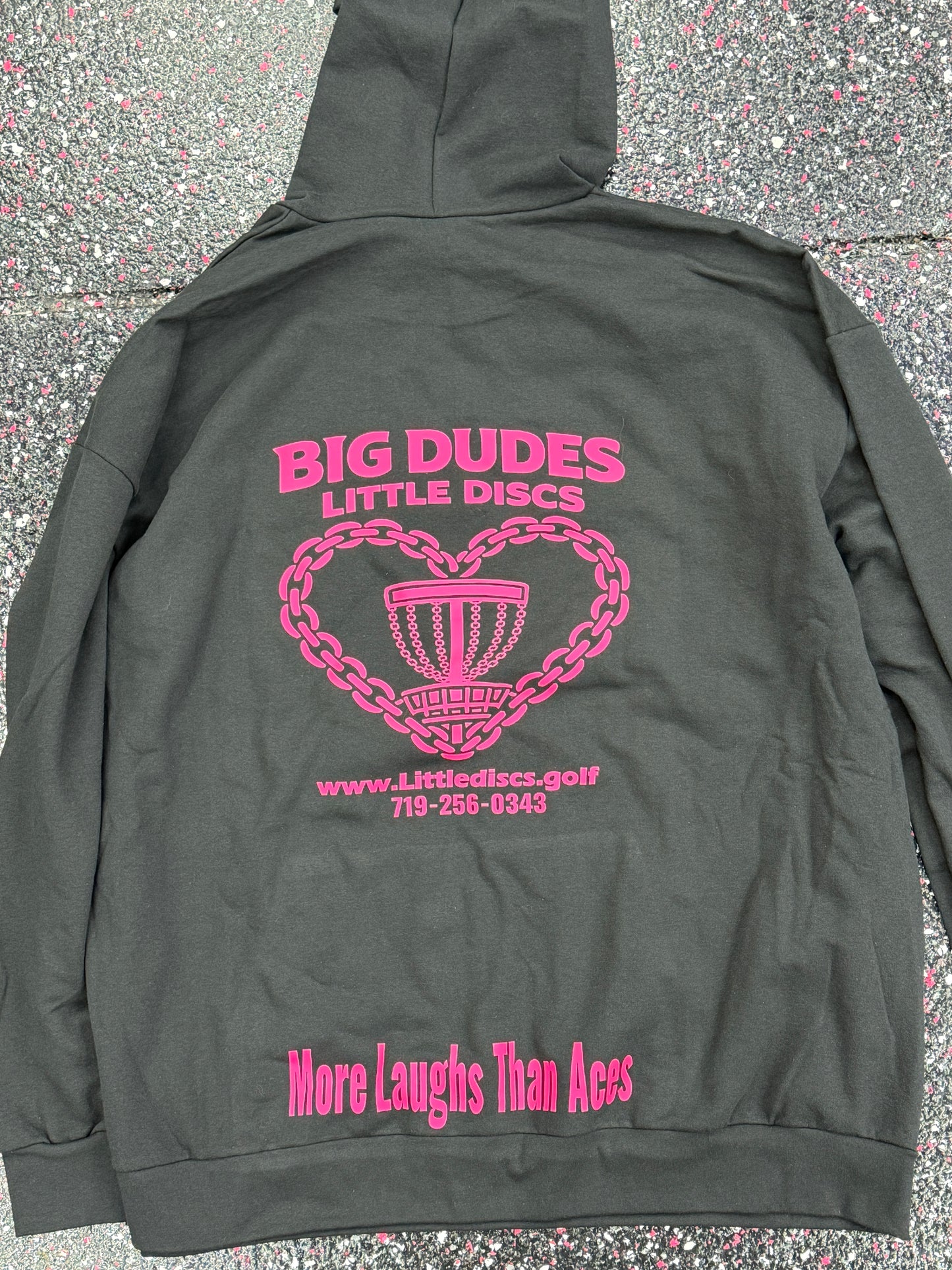 Big Dudes Little Discs Hoodie