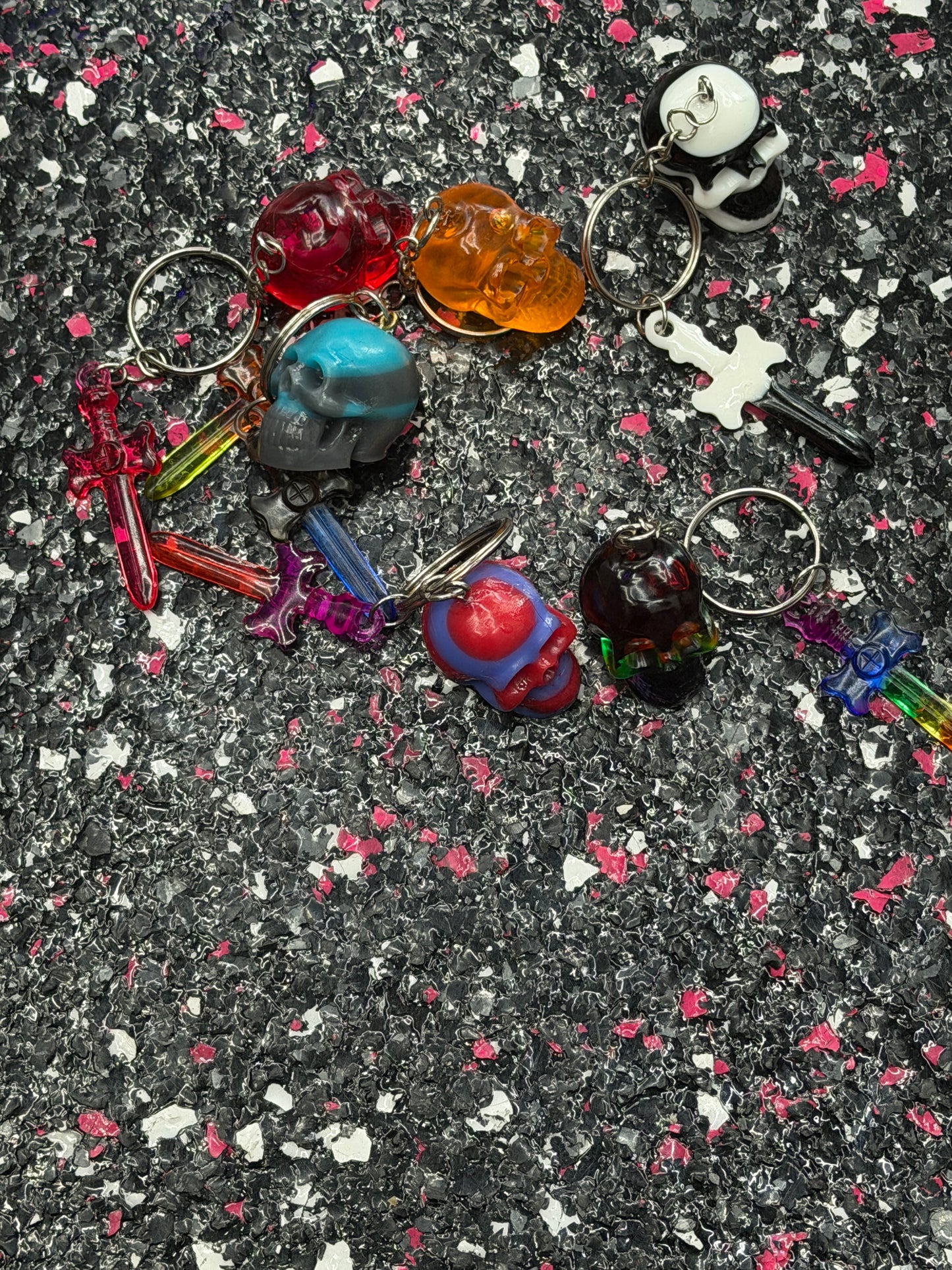 Skull Bag Charms |Gluten free | Fair Trade  | No seed oils | Robby approved