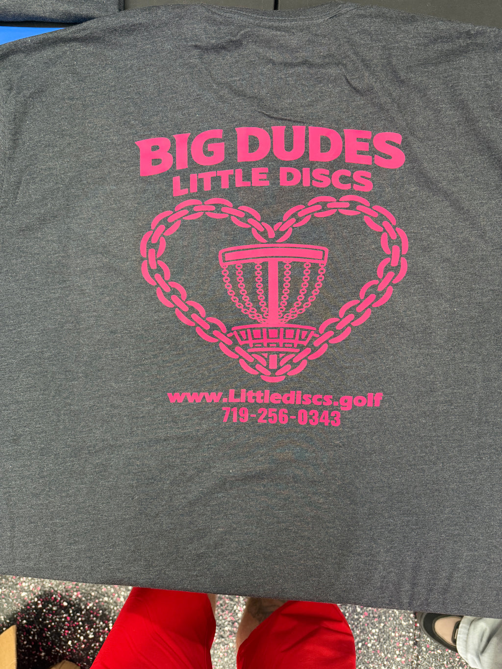 Big Dudes Little Discs T-Shirt