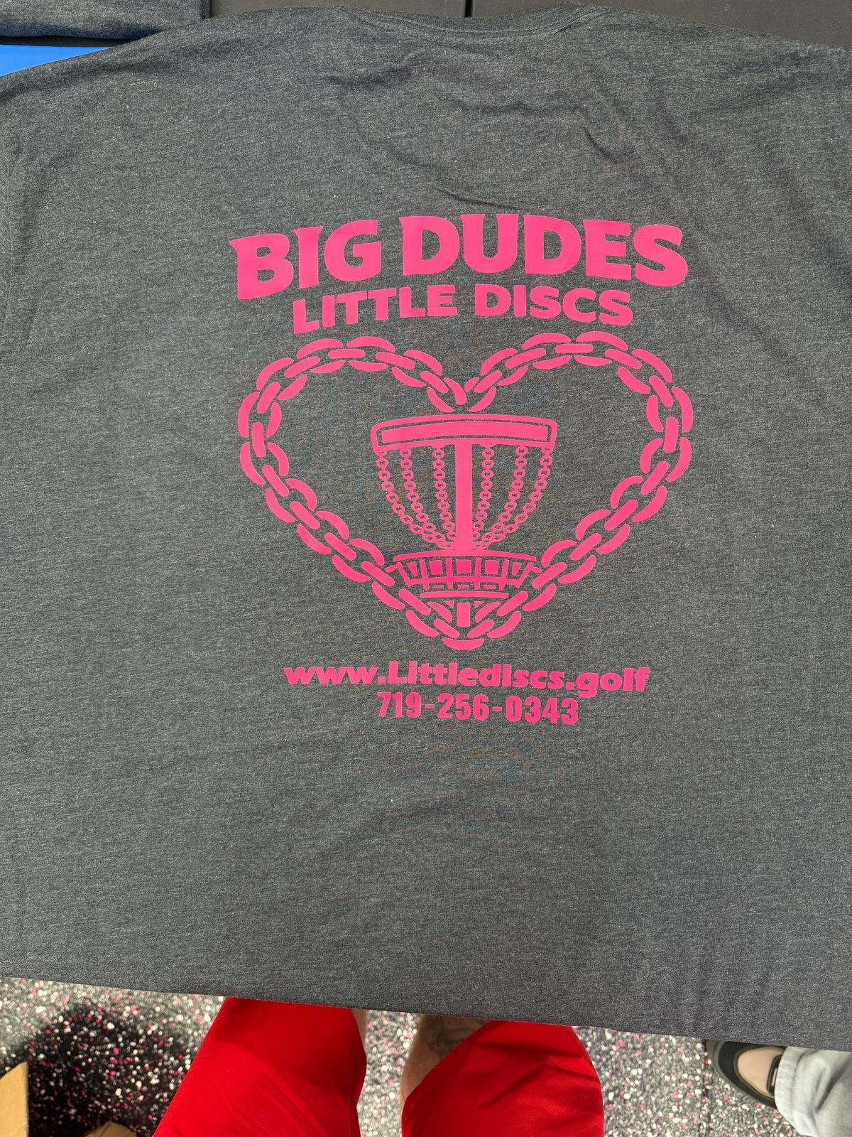 Big Dudes Little Discs T-Shirt