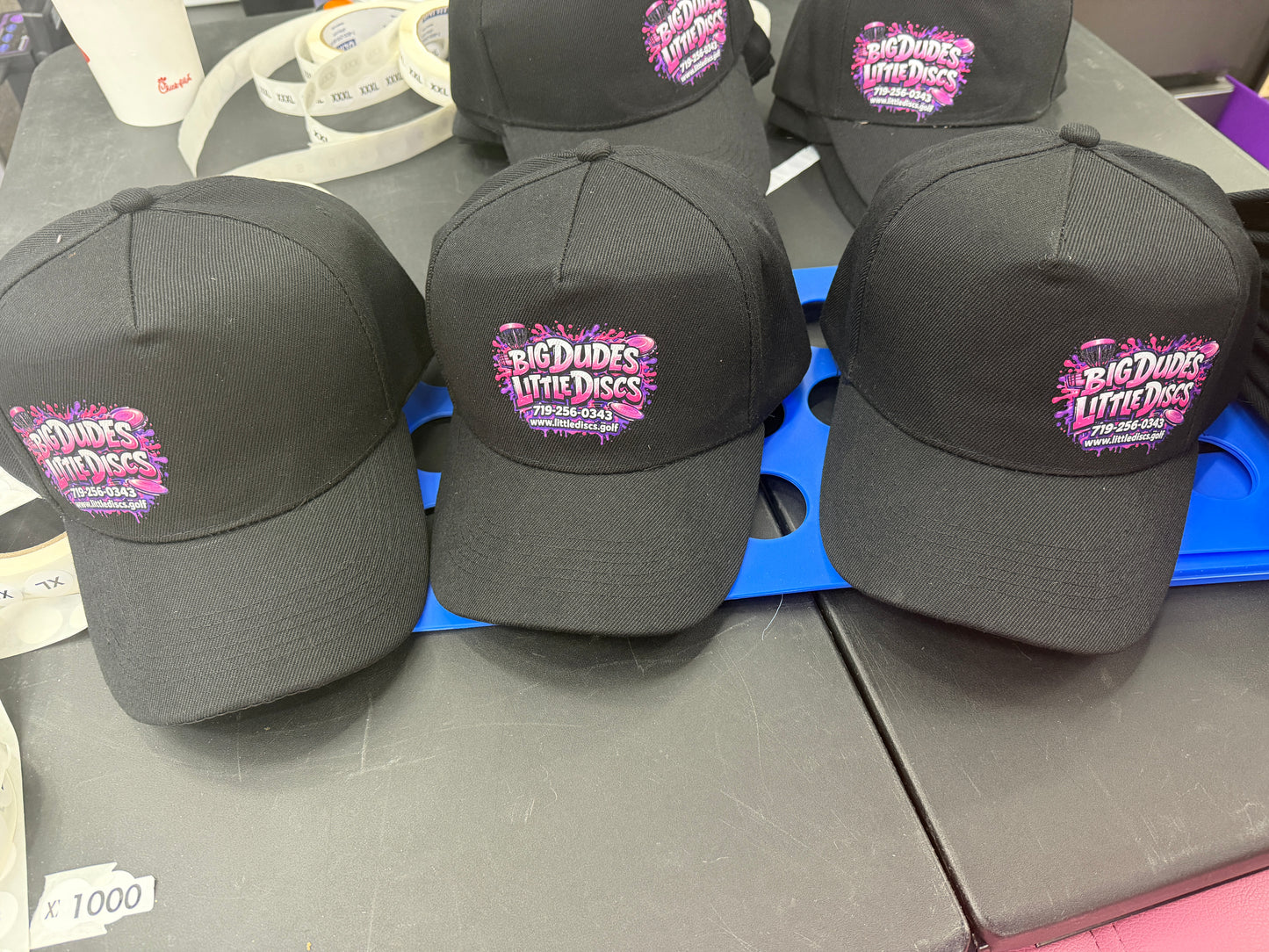 Big Dudes Little Discs Snapback Hat