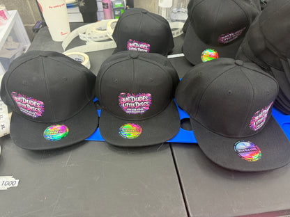 Big Dudes Little Discs Snapback Hat