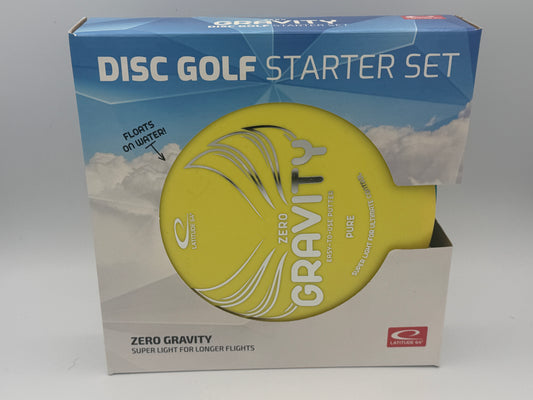 Latitude 64 Disc Golf Starter Set Zero Gravity
