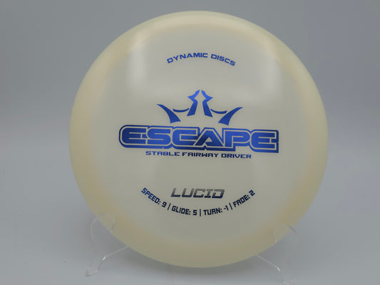 Dynamic Discs Escape / White / Lucid | 9/5/-1/2