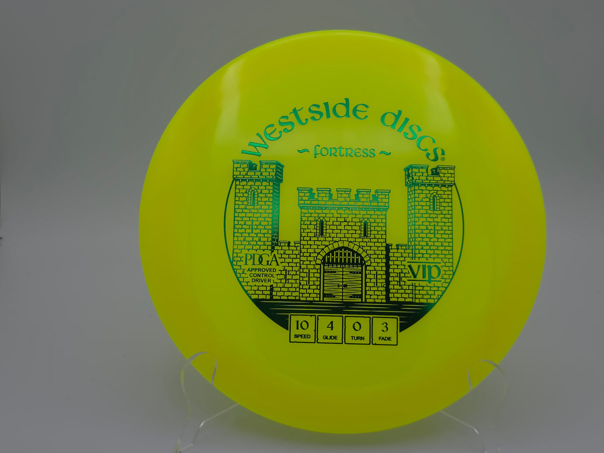 Westside Discs | 10/4/0/3 / VIP/ Fortress / Yellow / |