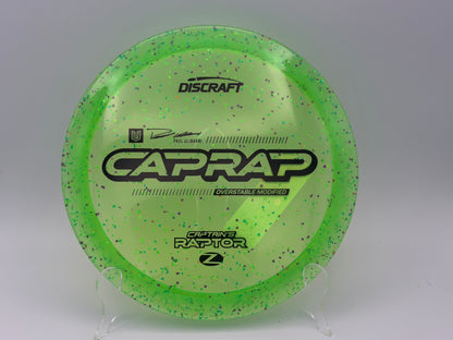 Discraft Limited Edition 2026 Ulibarri Confetti Captain's Raptor |Elite ZConfetti | 9/3/1/4