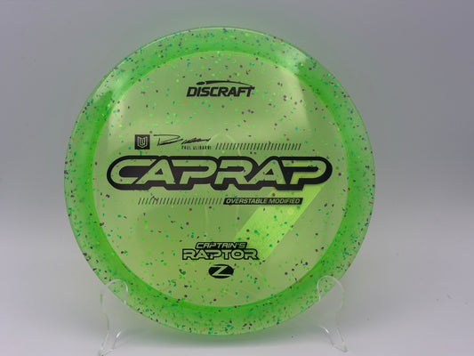 Discraft Limited Edition 2026 Ulibarri Confetti Captain's Raptor |Elite ZConfetti | 9/3/1/4