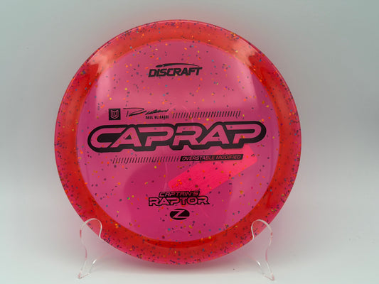 Discraft Limited Edition 2026 Ulibarri Confetti Captain's Raptor |Elite ZConfetti | 9/3/1/4