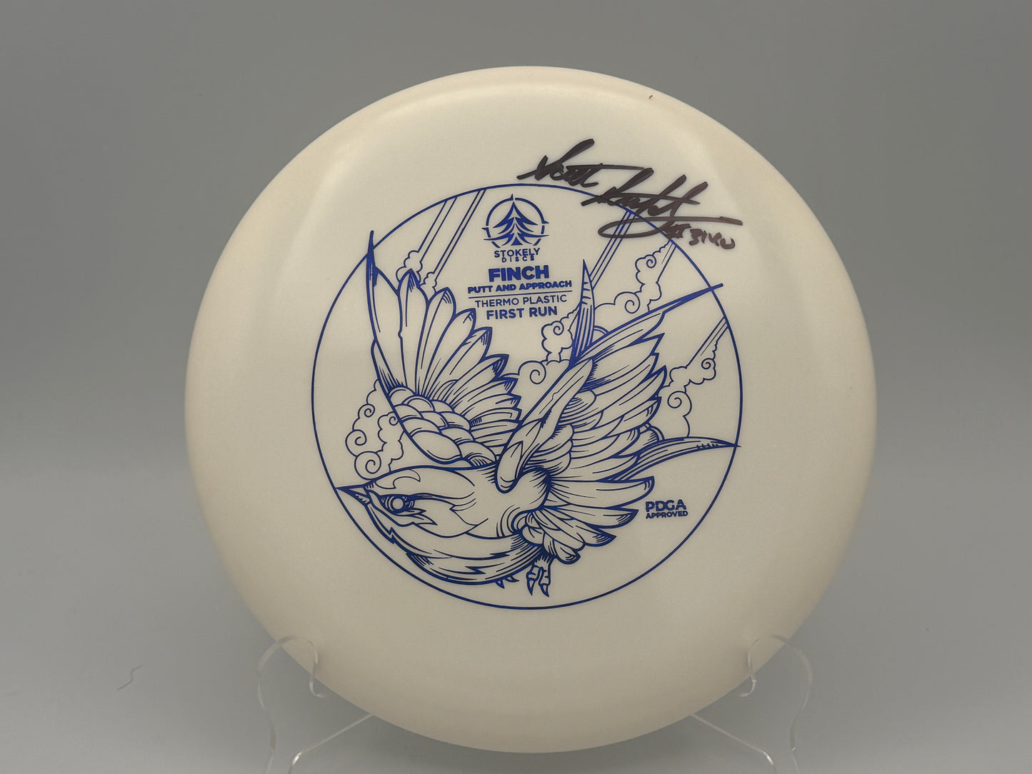 Stokely Discs Finch - Thermo Signed First Run | 3/3/0/1