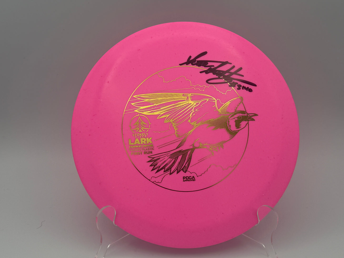 Stokely Discs Lark - Thermo Signed First Run | 7/4/-1/2