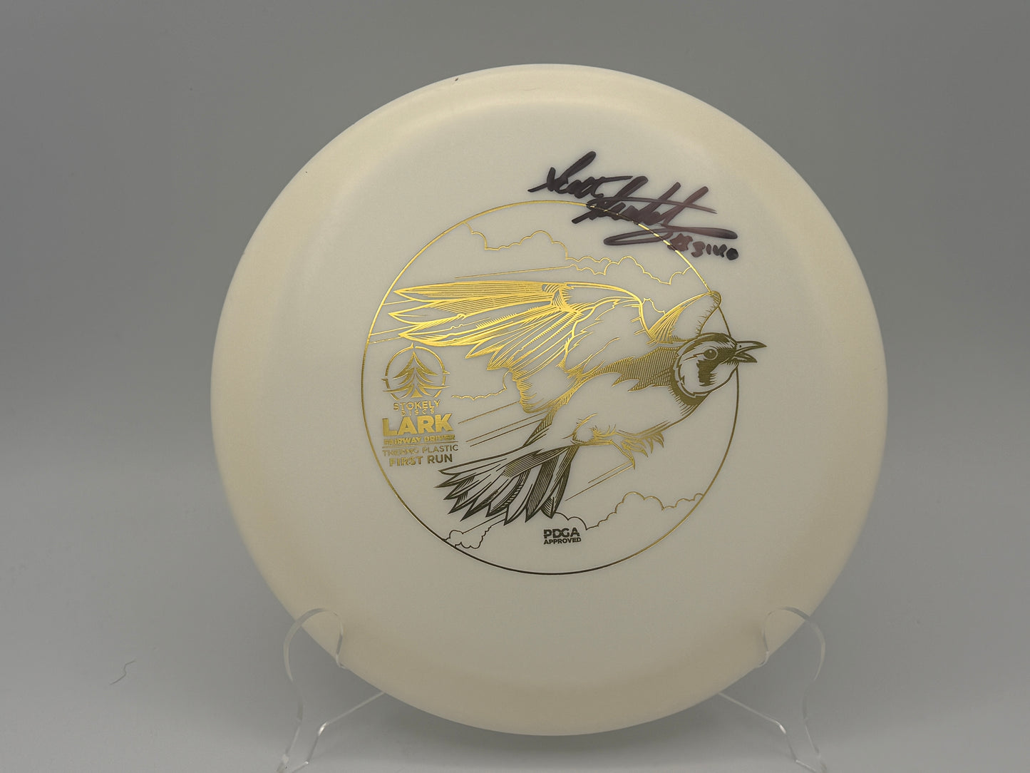 Stokely Discs Lark - Thermo Signed First Run | 7/4/-1/2