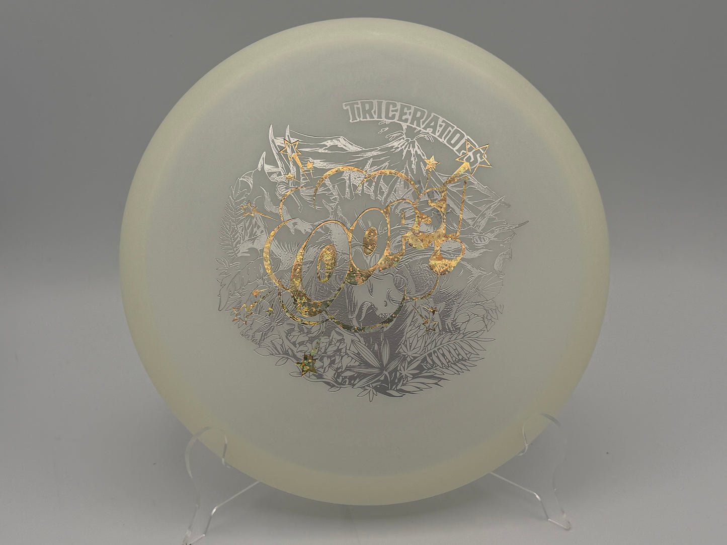 Dino Discs Stegosaurus / Colors Vary / Egg Shell / <150 | 5/5/-4/2