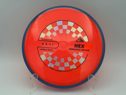 Axiom Discs Hex Neutron | 5/5/-1/1