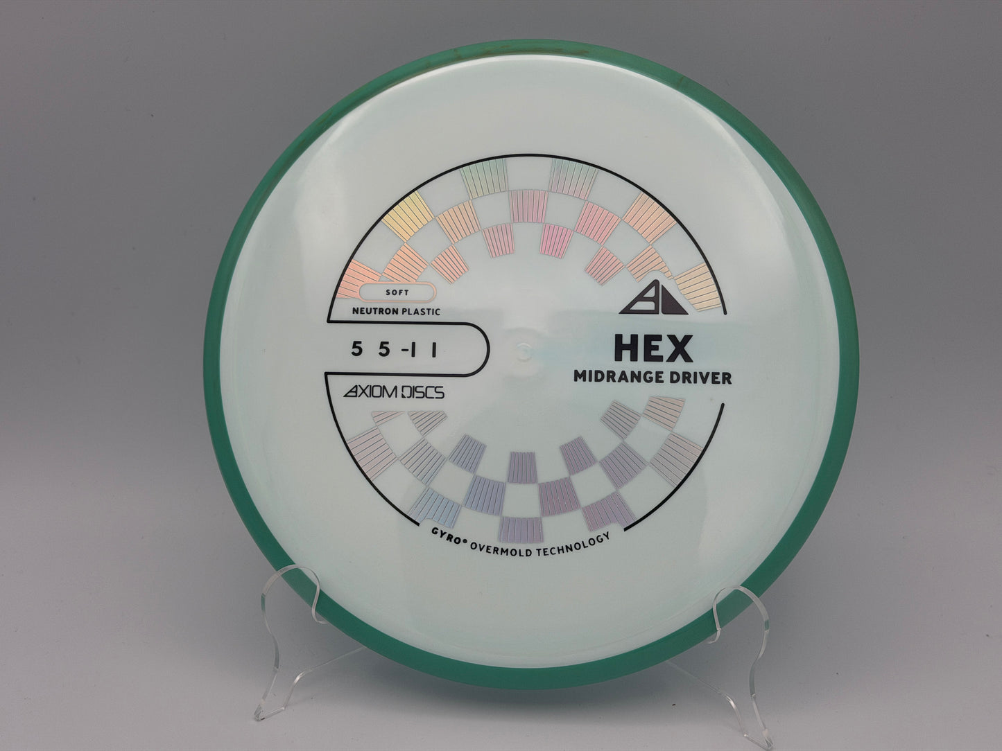Axiom Discs Hex Neutron Soft | 5/5/-1/1