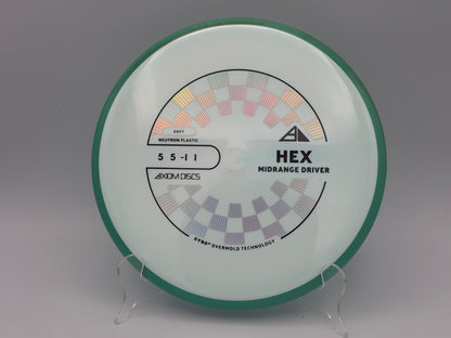 Axiom Discs Hex Neutron Soft | 5/5/-1/1