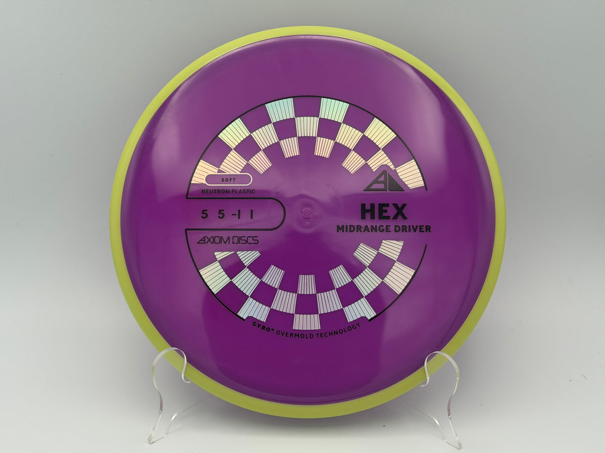 Axiom Discs Hex Neutron Soft | 5/5/-1/1