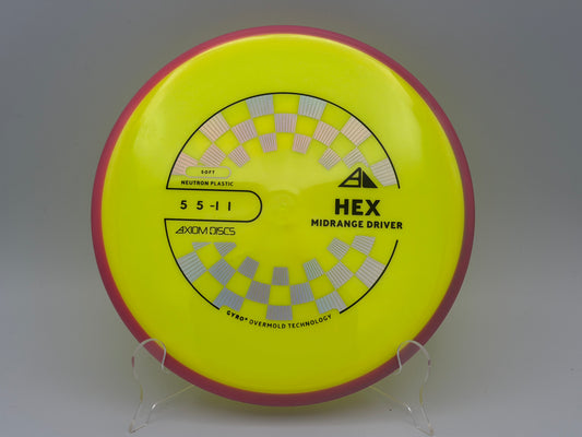 Axiom Discs Hex Neutron Soft | 5/5/-1/1