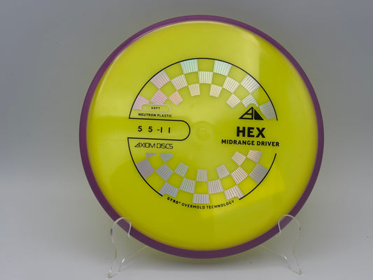 Axiom Discs Hex Neutron Soft | 5/5/-1/1