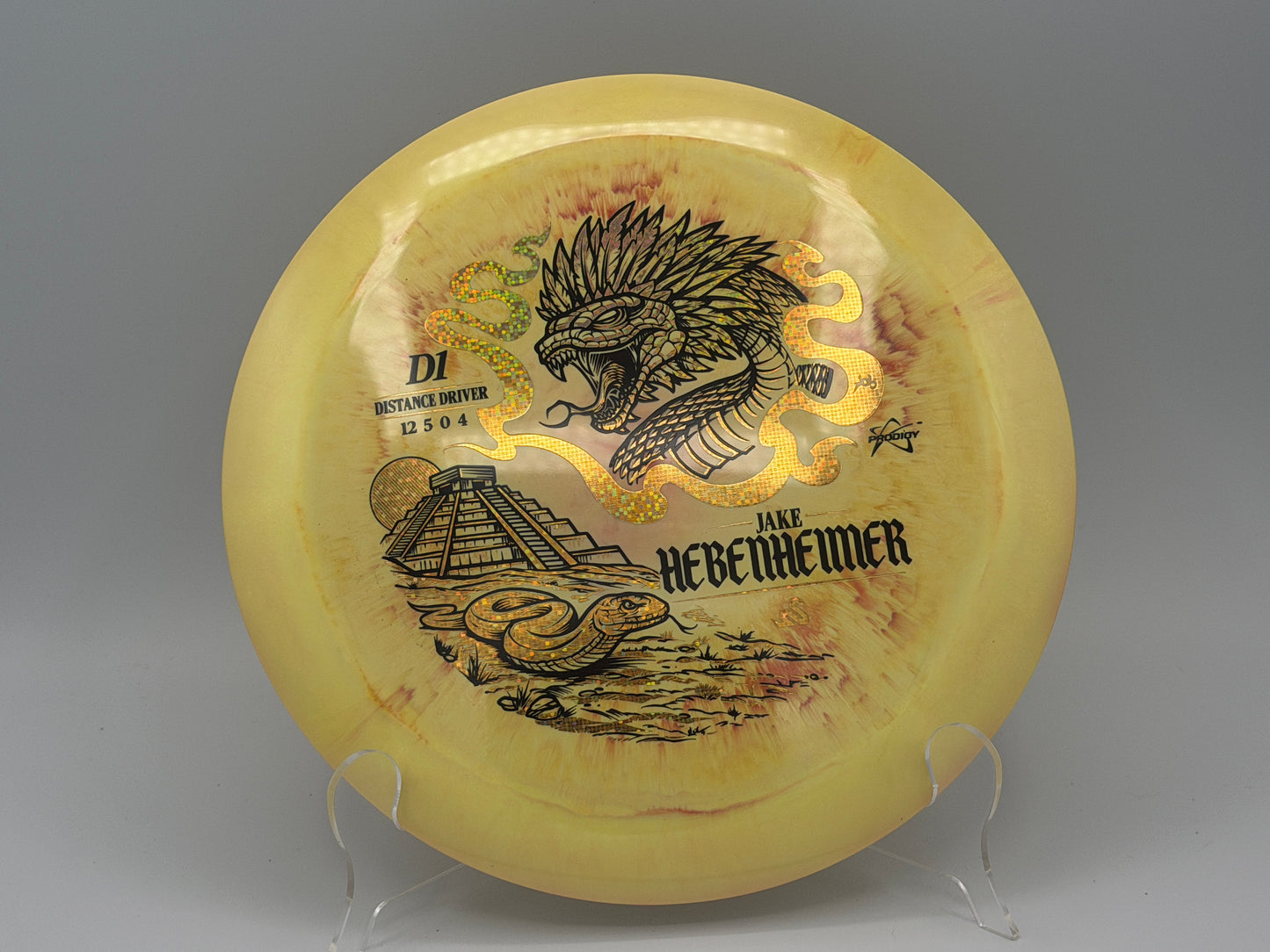 Prodigy |Jake Hebenheimer| D1 Distance Driver| 500 Spectrum Plastic | 12/5/0/4